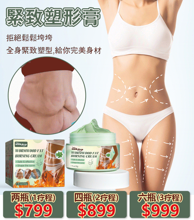 【拒絕覺鬆鬆垮垮】 買一送一  身體肌膚按摩緊致膏