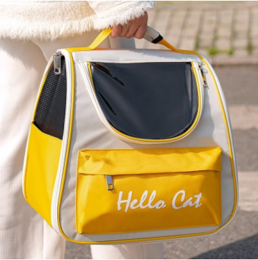 耐抓透氣外出寵物背包